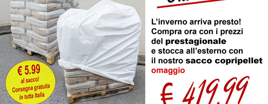 Fai la formica e non la cicala. Approfitta ora del prezzo prestagionale!